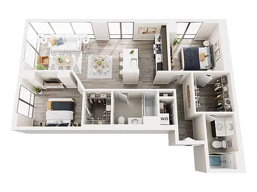 Floor plan B3