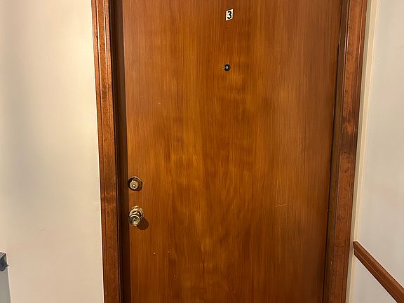 Apartment door