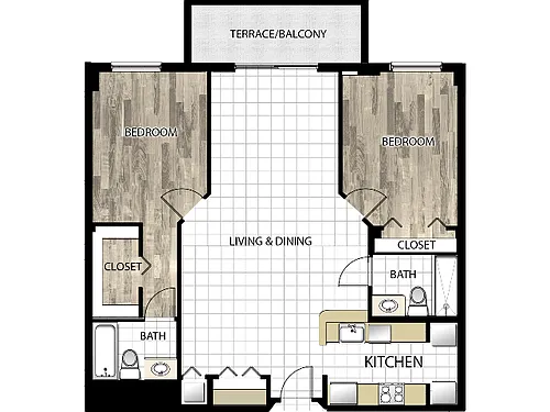 Floor plan B1
