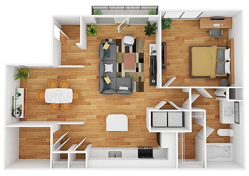 Floor plan A5 | Renovated