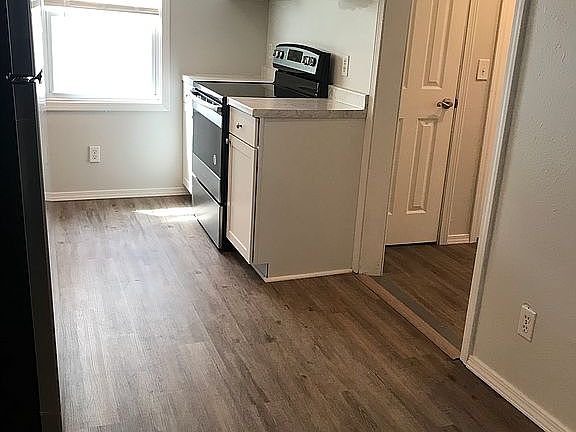 New cabinets.