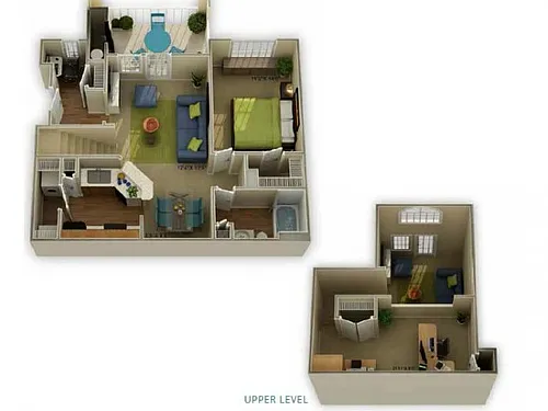 Floor plan The Loft Timberlake