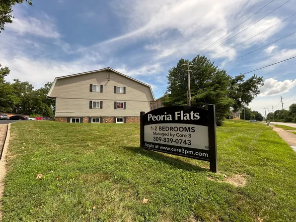 Peoria Flats Two, 2405 W Martin Luther King Jr Dr #9, Peoria, IL 61604