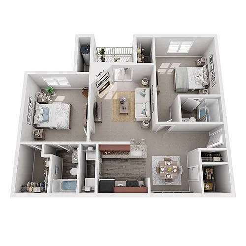 Floor plan C1 Park