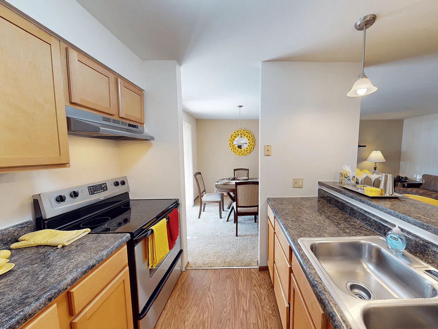 Ample Counter and Cupboard Space