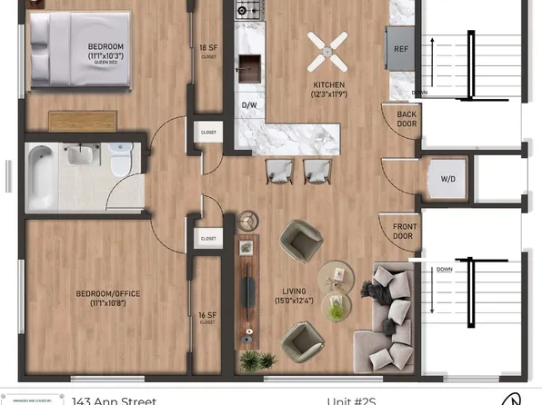 143 Ann Street, 143 Ann St #3N, Clarendon Hills, IL 60514