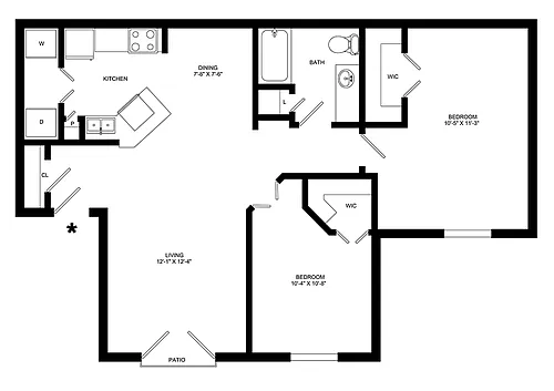 Floor plan Suffolk