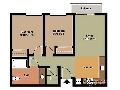 Floor plan 2X1