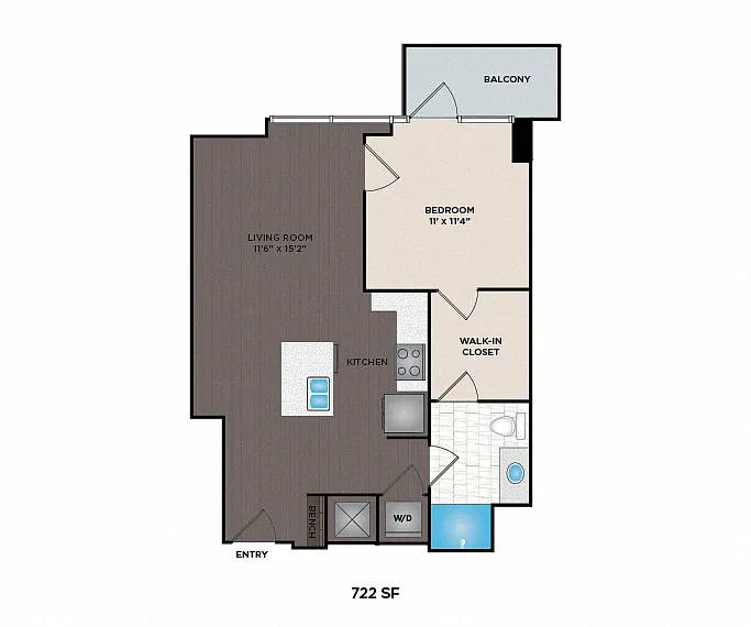 Floor plan 11F5