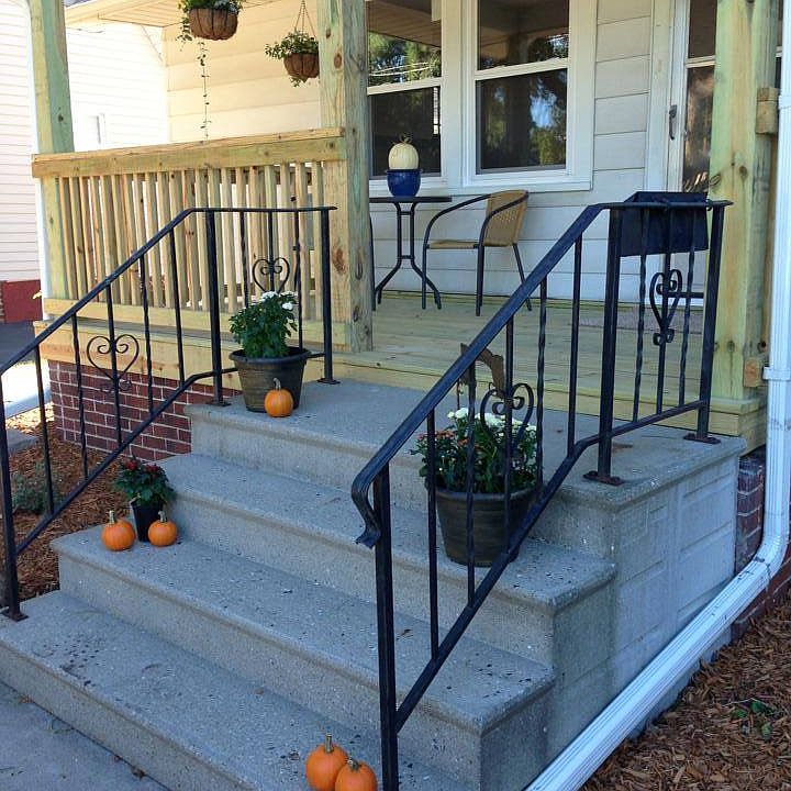 Welcoming porch