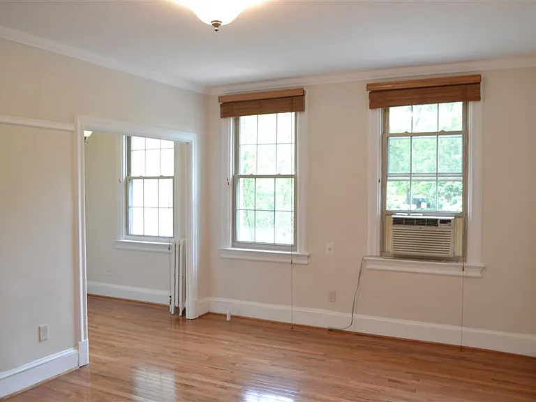 Living room and dining area