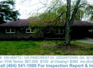120 Pinecrest Cir, Cedartown, GA 30125