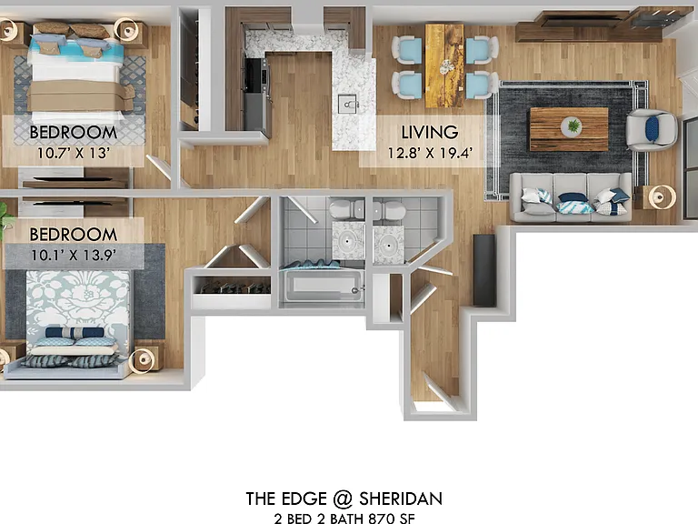 Edge @ Sheridan - 5910 N Sheridan Rd — Photo 14