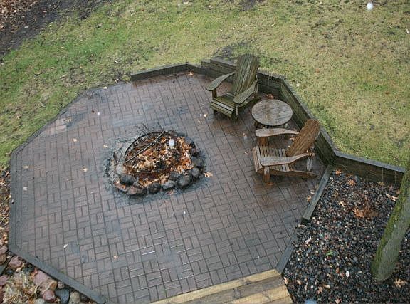 Brick Fire pit