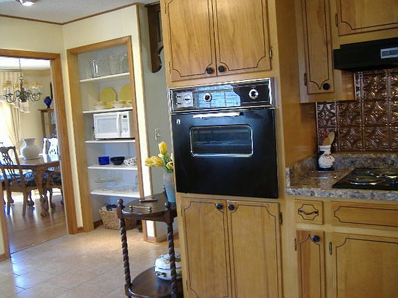 Kitchen and view of Dining Room