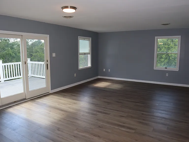 Living Room with Deck Access