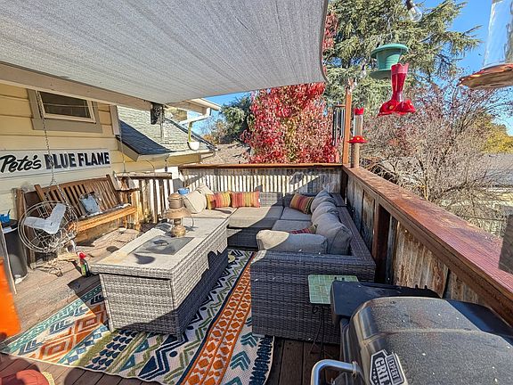 Comfortable private patio with BBQ