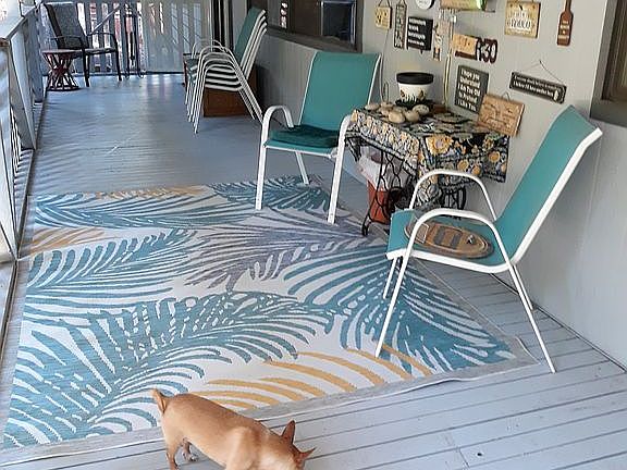 30+ feet covered front porch