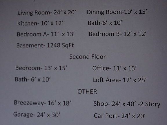 ROOM MEASUREMENTS