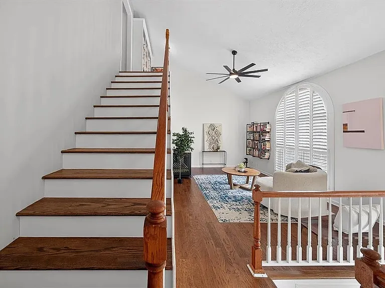 Stairs to third level