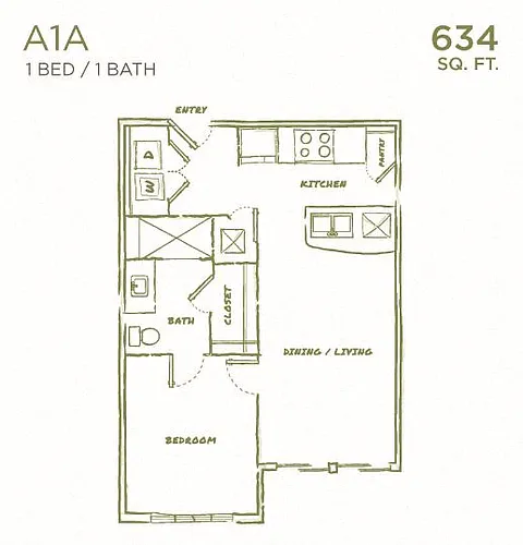 Floor plan A1A