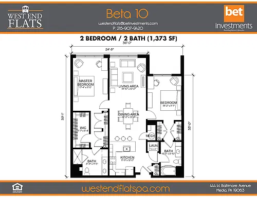 Floor plan Beta 10