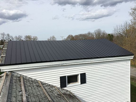 Before and after roofs