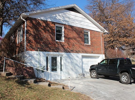Side view of house