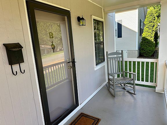Large front porch with rocker.