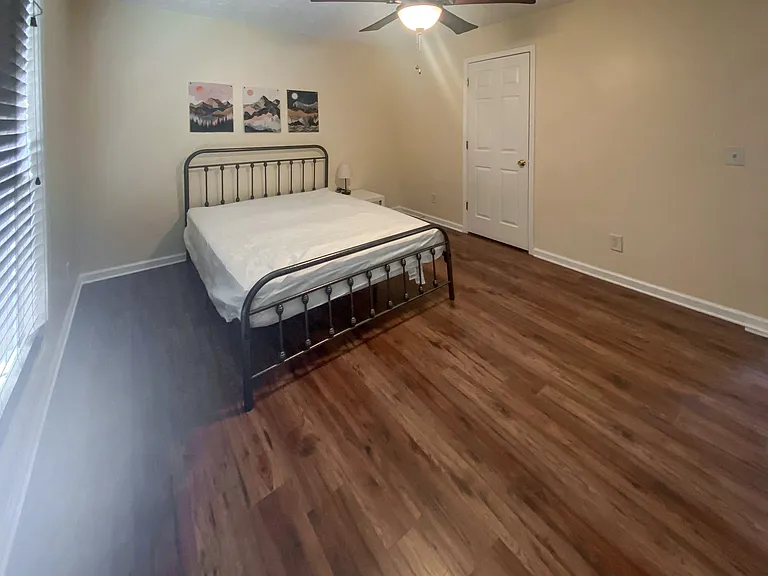 Upstairs room with large closet