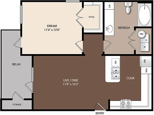 Floor plan A1A