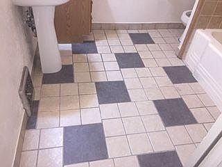 Bath flooring
