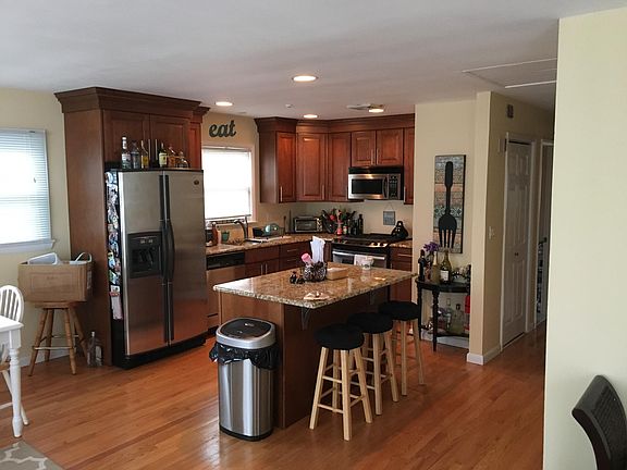 Open space kitchen, living room.