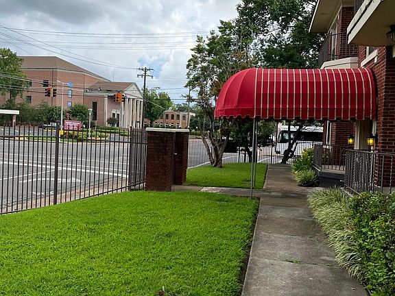 Front entry of building
