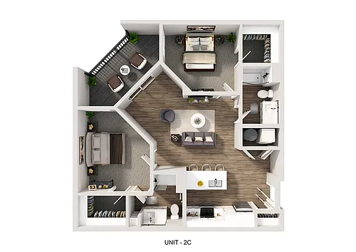 Floor plan The Saylor Terrace