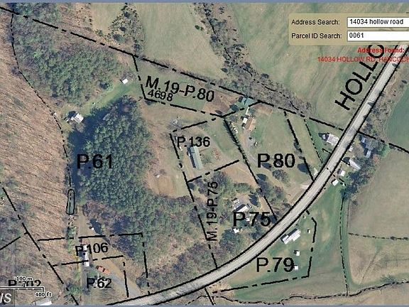 Plot view, P.61,land has road frontage.
