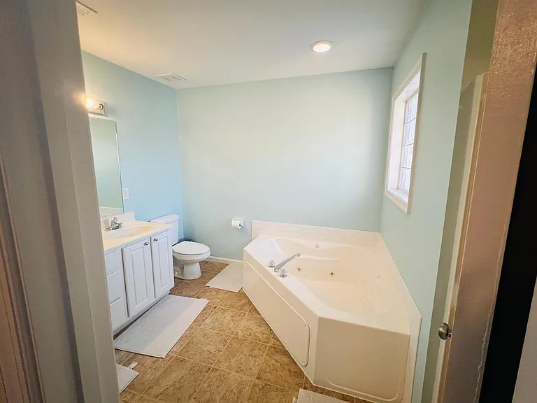 3rd Floor Master bathroom with large jetted tub