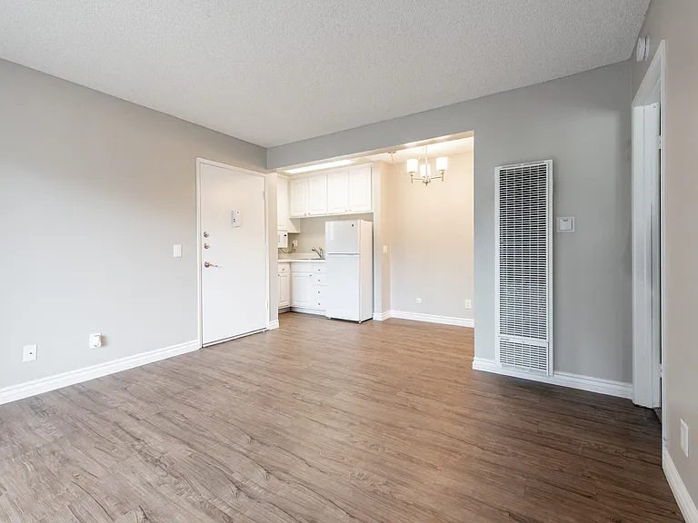 Junior 1 Bedroom with Wood Plank Floor