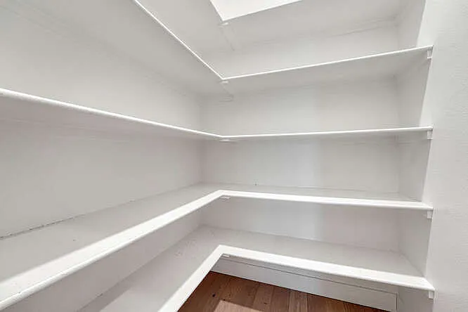 Pantry off of the kitchen