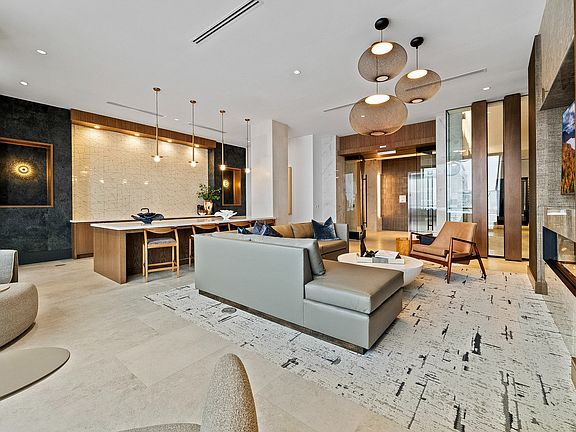 Resident social lounge