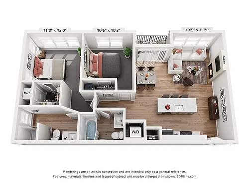 Floor plan Redtail