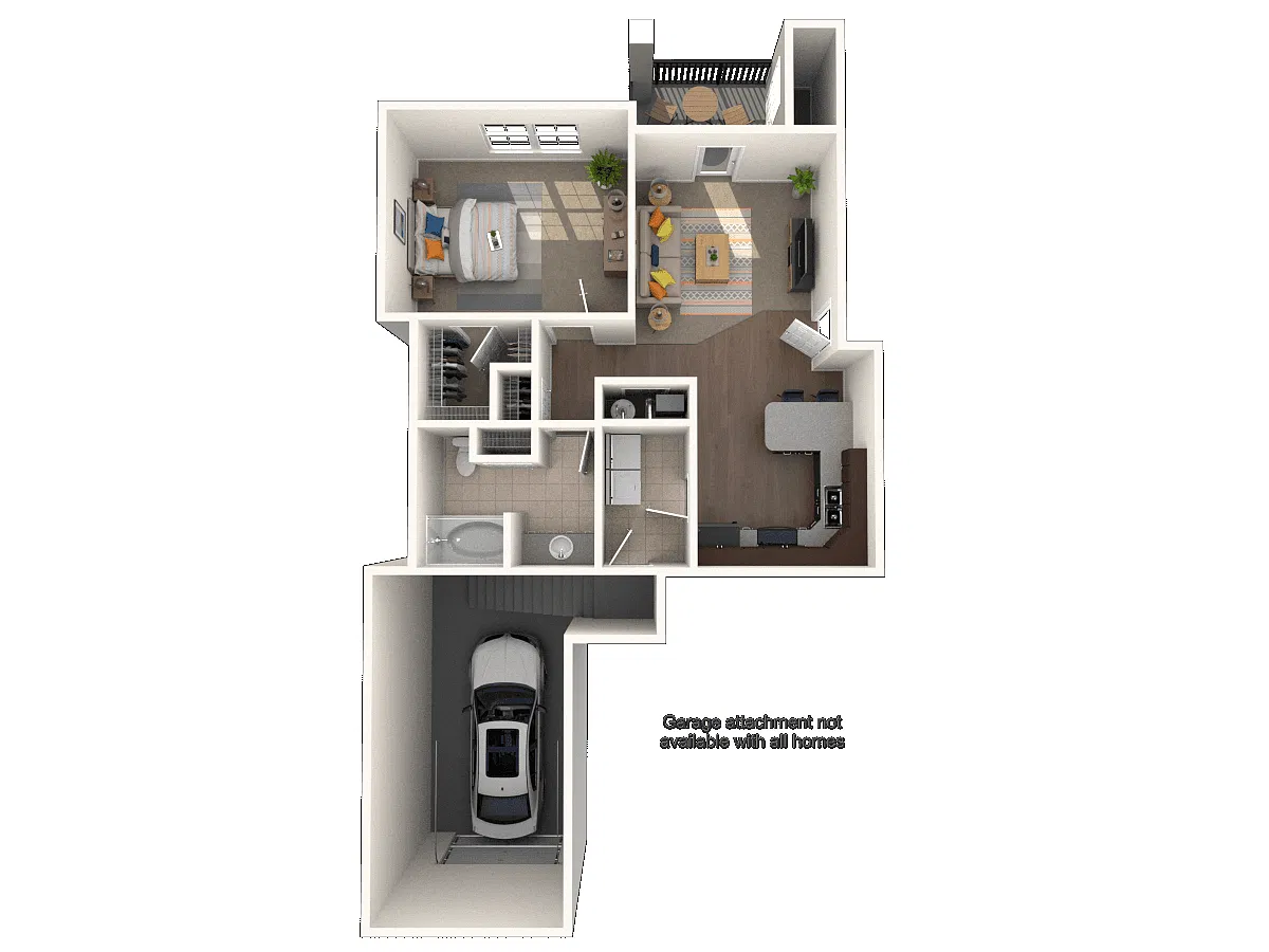 Floor plan 1x1M