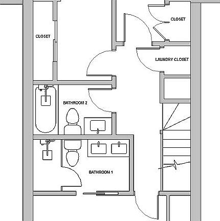 Second Level Floor Plan