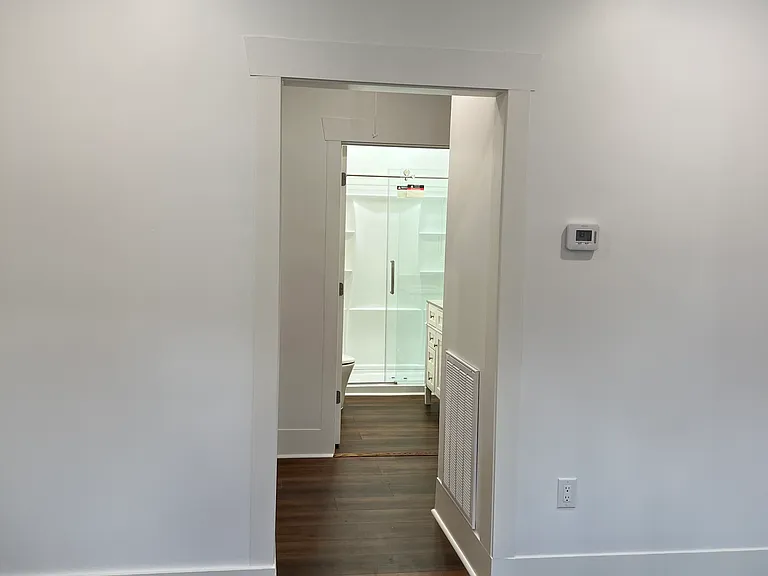 Dining Room into Bathroom