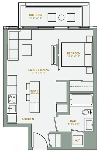 Floor plan 1208