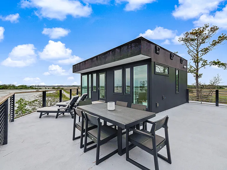 Rooftop patio