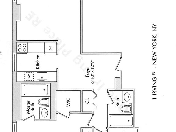 2nd image of 1 Irving Pl APT G29d
