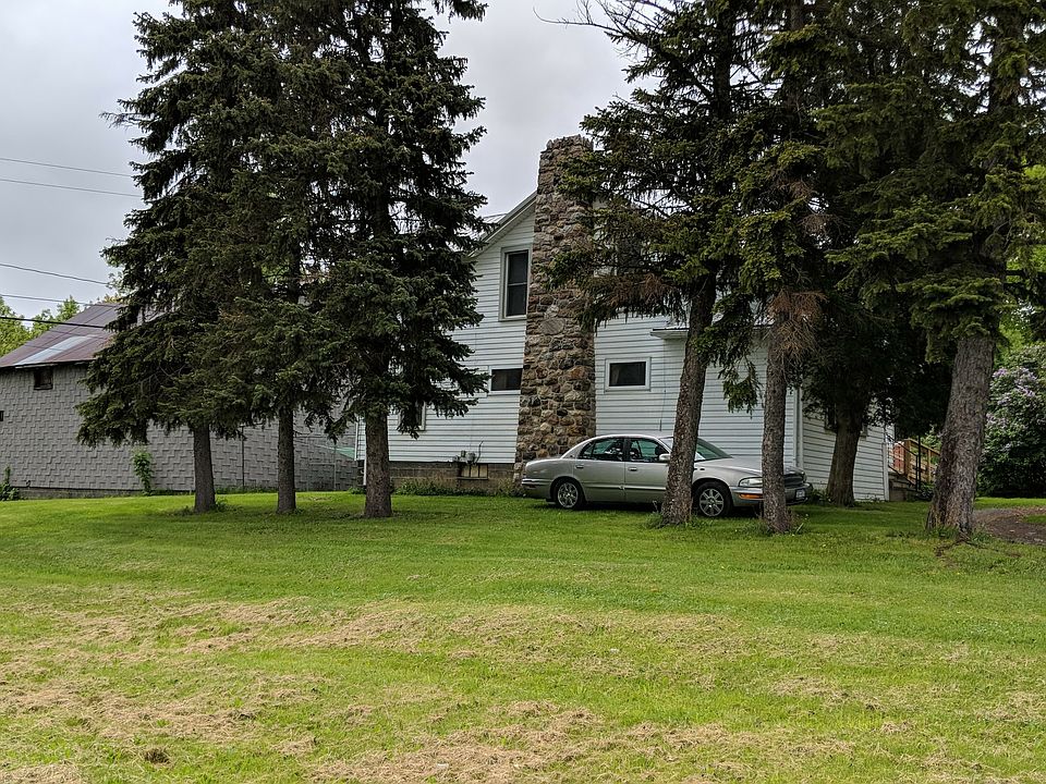 West side of house 