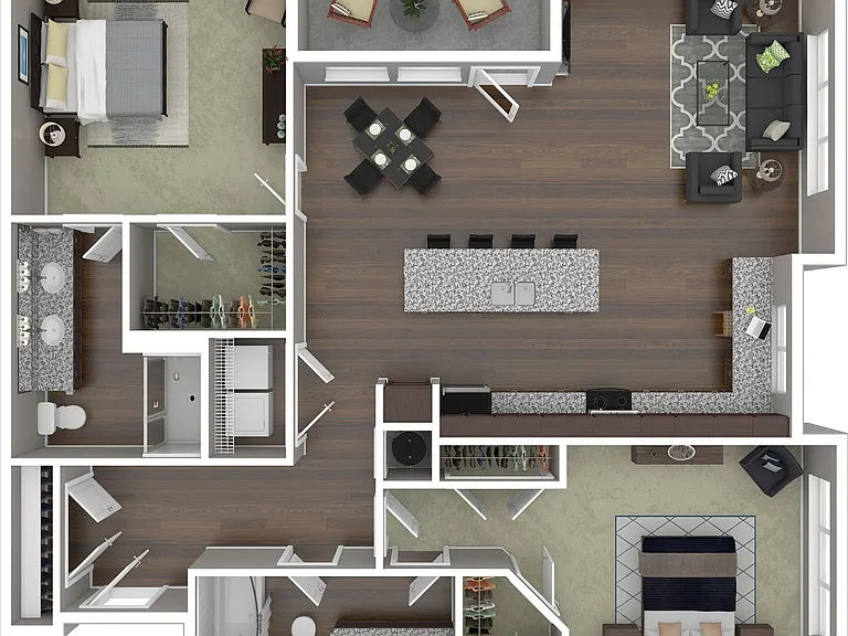 B10 3D Floor Plan B10 3D Floor Plan