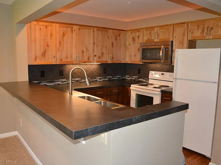 Remodeled kitchen